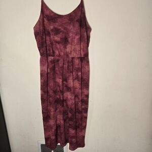 Old navy tie dye maxi dress XL tall